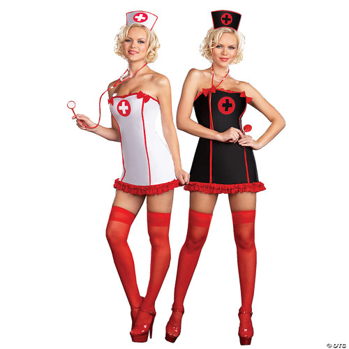 Nurse Jacqueline Hyde Reversible Adult Costume