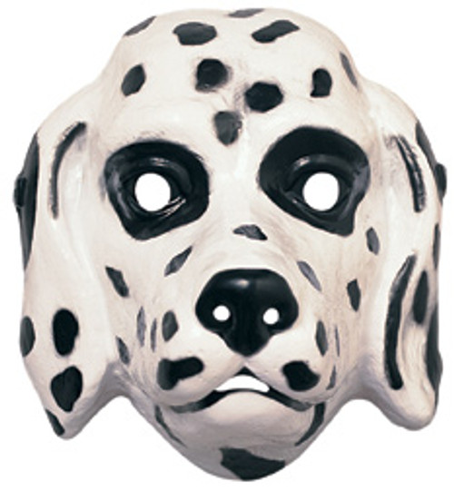 Dalmatian Dog Plastic Mask
