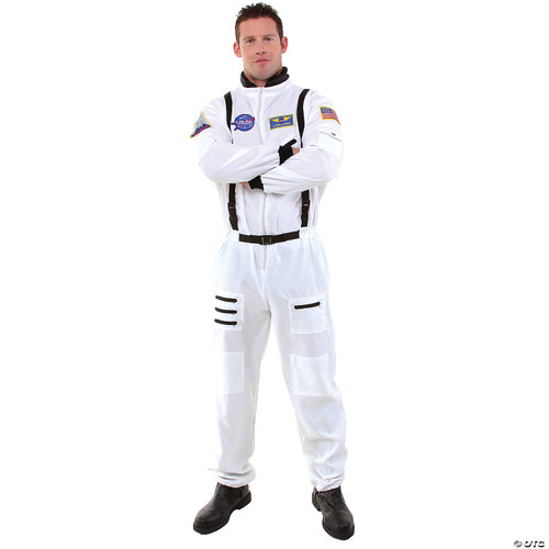 Astronaut White Space Suit Adult Costume