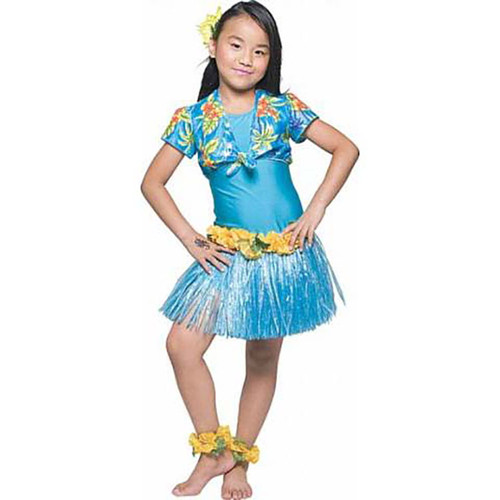 Blue Hawaii Costume Child