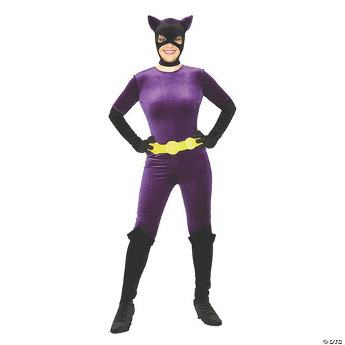 Catwoman Costume Velvet Adult Small