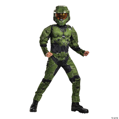 Master Chief Infinite Muscle Costume - Child