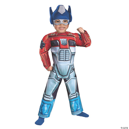 Optimus Prime Rescue Bot Boy's Muscle Costume