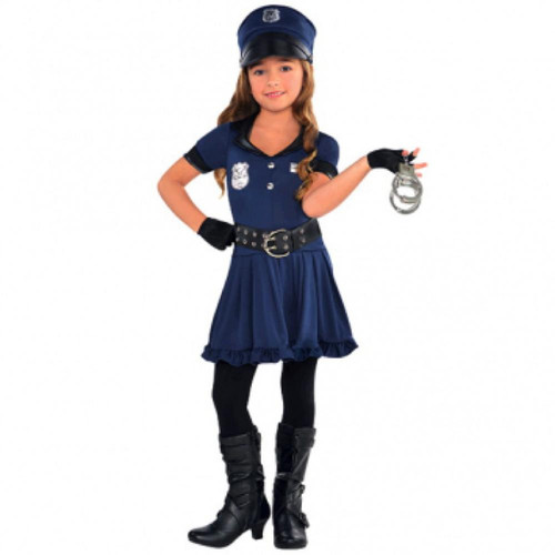 Cop Cutie Costume - Small 4-6