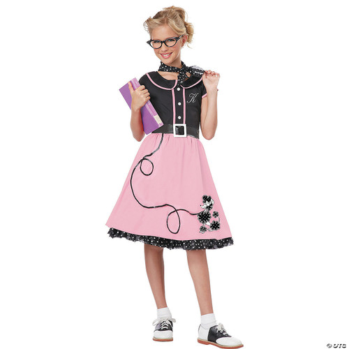 Girl's 50s Sweetheart Costume