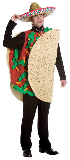 Taco Costume Adult Rasta Imposta Free Shipping 8479