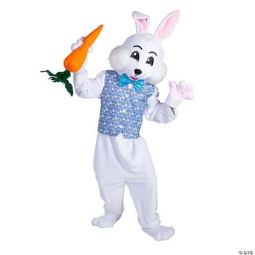 Easter Bunny with Blue Vest and Bowtie