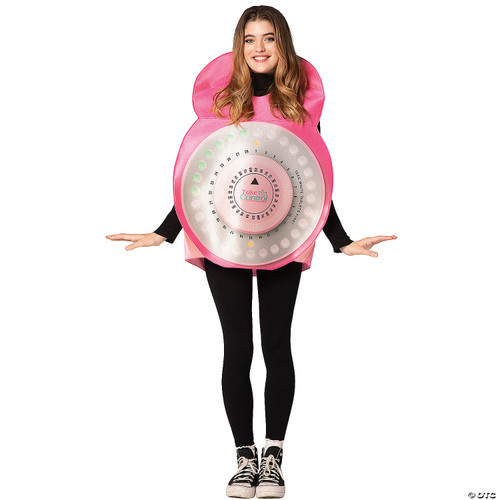 Birth Control Contraceptive Pack Adult Costume