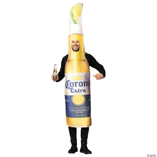 Corona Extra Bottle with Lime
