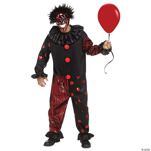  Chrome Clown Adult Costume - Standard