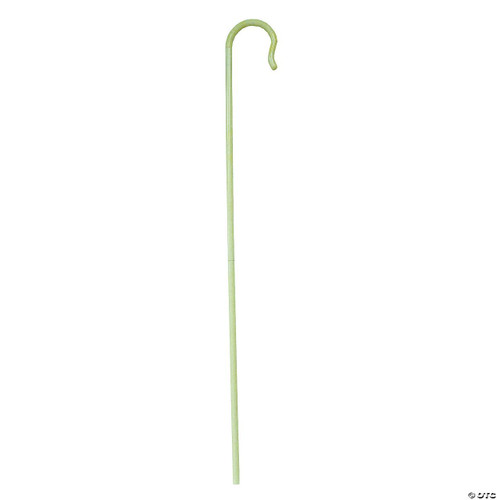 Forum 4' Shepherds Crook- Cream, a cream-colored shepherd's crook with a curved handle and straight shaft.