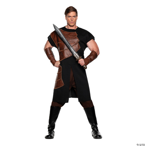 Dragon Slayer Costume Brown -Adult 