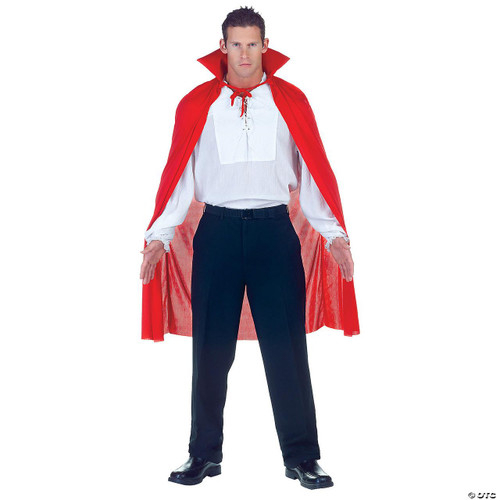 Underwraps  Dracula Cape Red -38"  Underwraps  Dracula Cape Red -38"