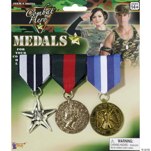 Forum  Combat Hero Medals -3 Pc Set  Forum  Combat Hero Medals -3 Pc Set