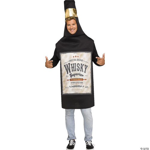 Fun World Bottle Of Whisky Costume-  Adult  Fun World Bottle Of Whisky Costume-  Adult