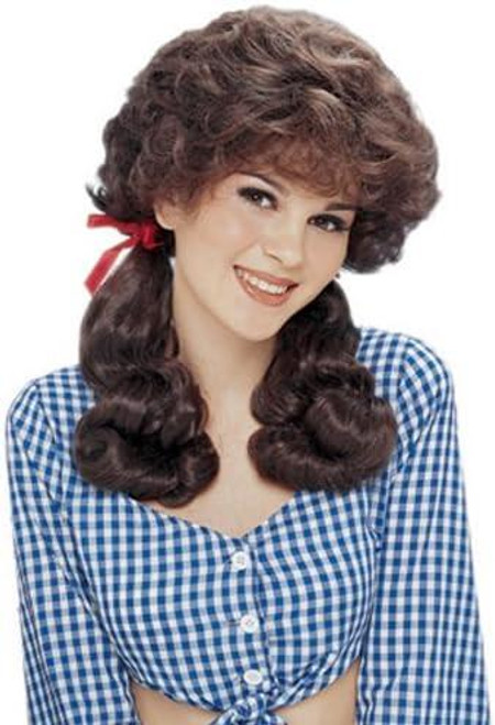Franco Farmer's Daughter Wig (Brown) 