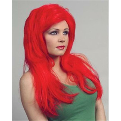Mermaid Wig Deluxe Red 