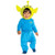 Disguise Alien Jumpsuit Toy Story Disney Pixar™ Costume for Infant, child in blue alien costume with large headpiece featuring ears and antenna, smiling.