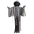 Light-Up 5 Ft. 2" Hanging Flaming Light Pumpkin Man Halloween Decoration