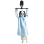 Animated Hanging 39"Swinging Girl with Sound Halloween Decoration