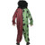 Two-Headed Clown Jumpsuit Costume -Adult 