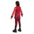 Disguise Descendants 5: Wicked Wonderland™ Red Classic Costume - Child, front view of a child wearing a red shiny jacket, matching pants, and black boots, with dark hair tied back.