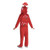 Disguise Minecraft™ Mooshroom Hooded Jumpsuit Costume - Child, red jumpsuit with pixelated mushroom design and a 3D mushroom hood.