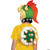 Disguise Super Mario Bros.™ Bowser Costume Kit - Child, a children's costume featuring a colorful Bowser mask and shell with spikes, worn by a child in a yellow shirt.