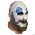 Trick or Treat Studios Captain Spaulding Mask - House Of 1000 Corpses, detailed creepy clown mask with painted face, blue and black makeup, realistic beard, and menacing expression.