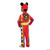 Disguise Classic Roadster Racers Mickey Costume - Child, a child's racing-themed costume featuring a red jumpsuit with colorful racing graphics and a Mickey Mouse hat with black ears.