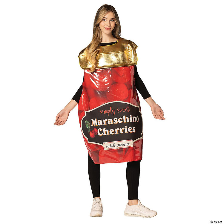 Rasta Imposta Maraschino Cherries Jar Costume- Adult  