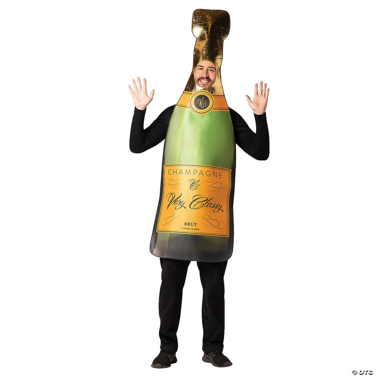 Rasta Imposta Champagne Bottle Costume - Adult   Rasta Imposta Champagne Bottle Costume - Adult