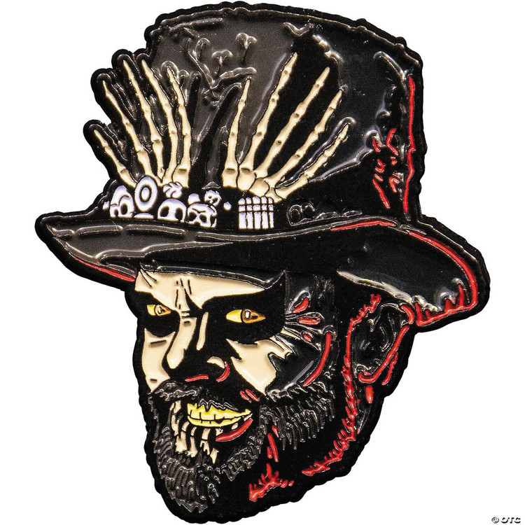 Trick or Treat Studios Candy Corn™ Dr. Death Monster Face Full-Color Enamel Pin 