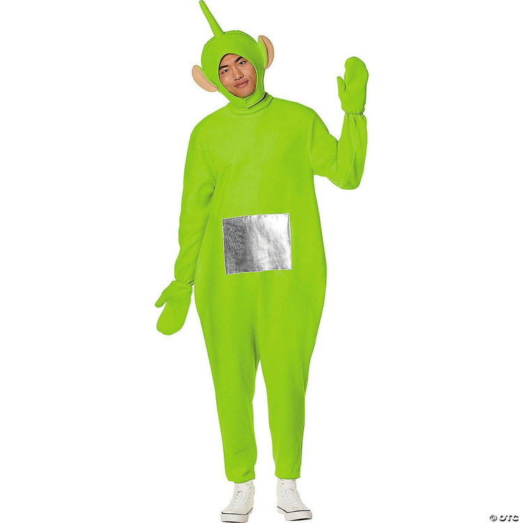 InSpirit Teletubbies™ Green Dipsy Polyester Jumpsuit Costume -Adult 