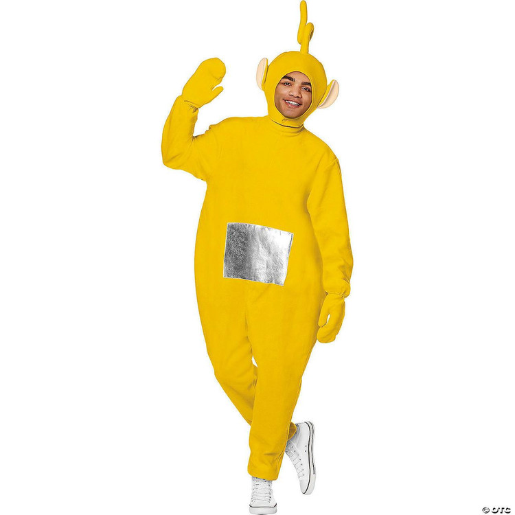 InSpirit Teletubbies™ Yellow Laa-Laa Polyester Jumpsuit Costume -Adult  
