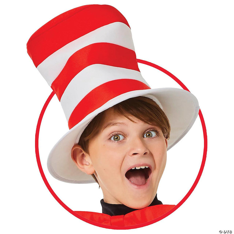 InSpirit  Dr. Seuss™ The Cat in the Hat™ Red & White Hat - Child  