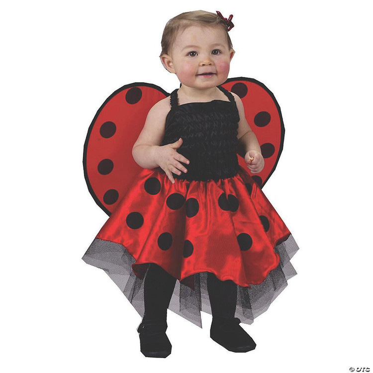 Fun World Baby Ladybug Dress Costume - Up to 24 Months 