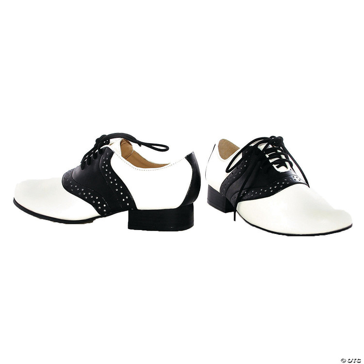 Black & White Women's Saddle Shoes | Free Shipping