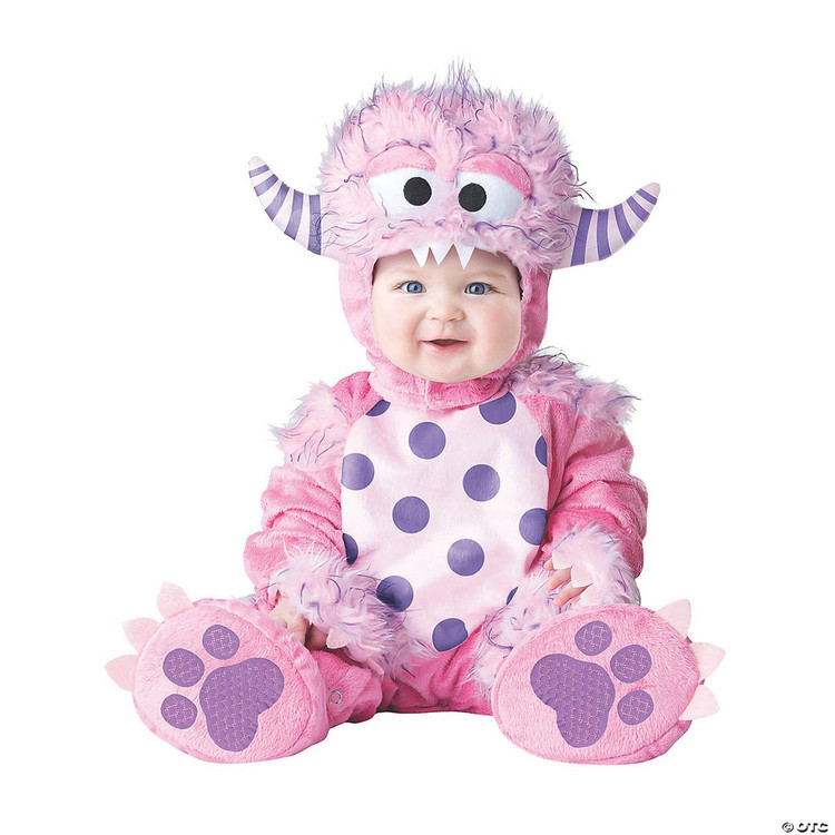 Incharacter Lil' Pink Monster Baby Girl's Costume 