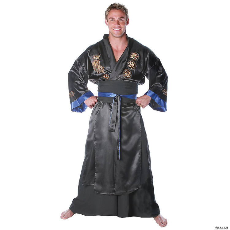 Samurai Ninja Black Costume - Adult - FantasyCostumes.com