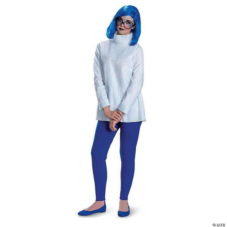 Disguise Inside Out 2 Blue Sadness Deluxe Disney/Pixar Costume-Adult  Disguise Inside Out 2 Blue Sadness Deluxe Disney/Pixar Costume-Adult