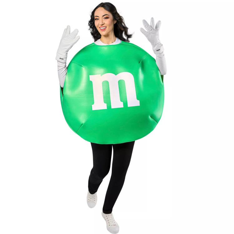 M&M's Green Adult Unisex Costume
