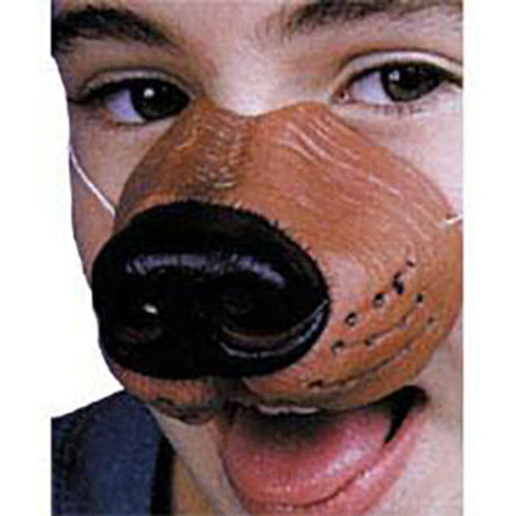 Dog/Bear Rubber Nose W/ Band