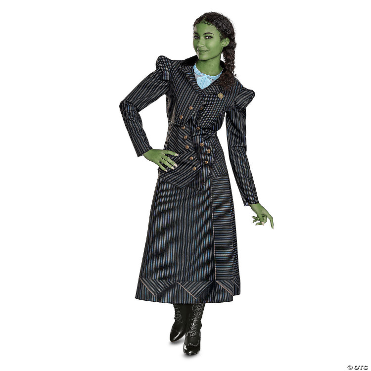 Wicked™ Elphaba Shiz University Deluxe Dress Costume-Adult