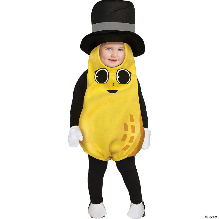 Toddler Mr. Peanut Baby Nut Costume 18-2T