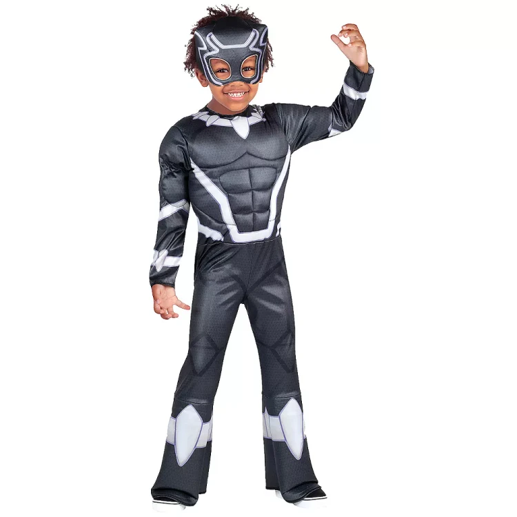 Black Panther Toddler's Marvel's Costume - 3T-4T