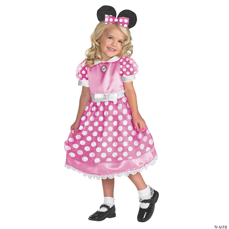 Pink Minnie Mouse Clubhouse Child Costume