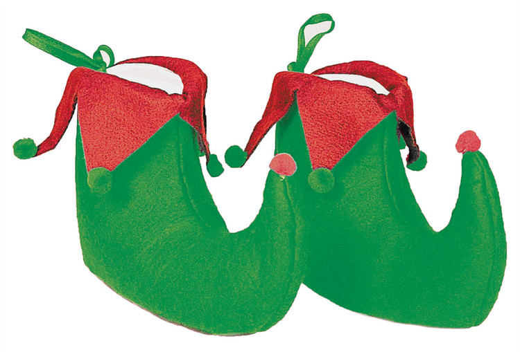 Elf Shoes Green/Red 