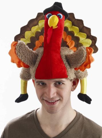PLUSH TURKEY HAT