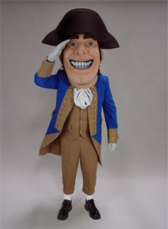 COLONIAL MASCOT COSTUME PURCHASE